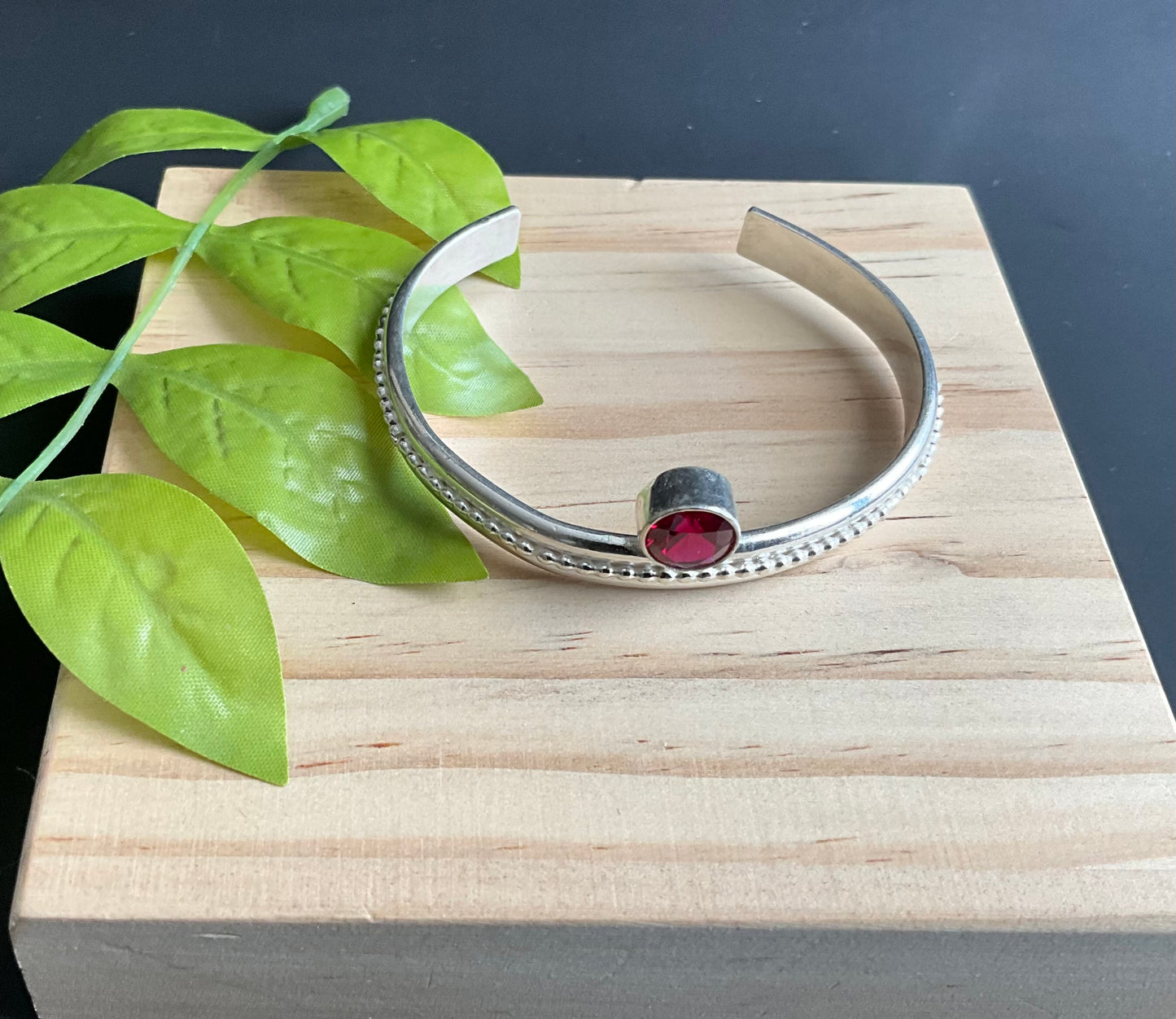 Garnet Cuff